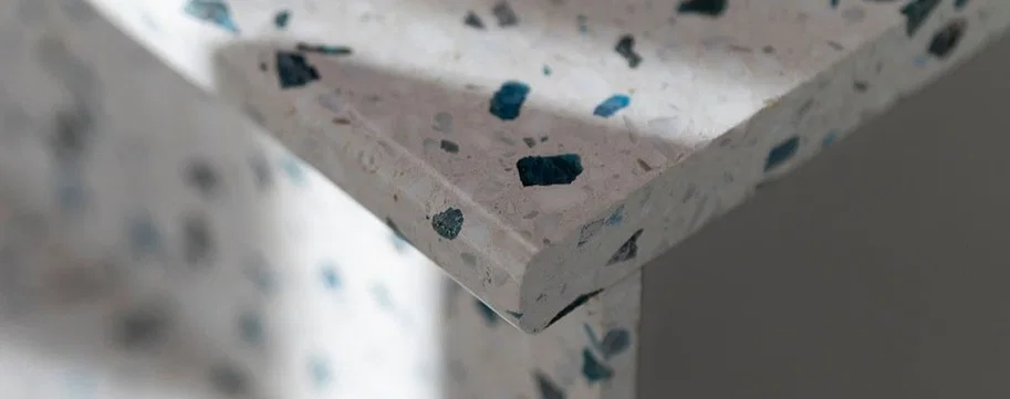 Préfabrication terrazzo atelier